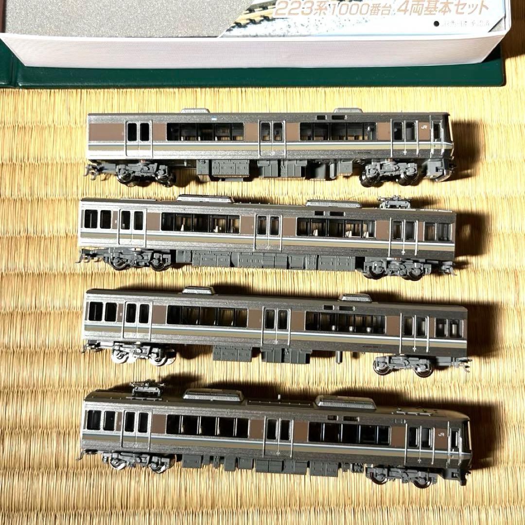 KATO 223系1000番台　4両基本セット、増結 セット　新快速