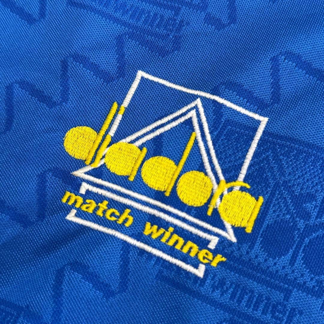 90s ヴィンテージ Diadora ディアドラ ゲームシャツ L相当