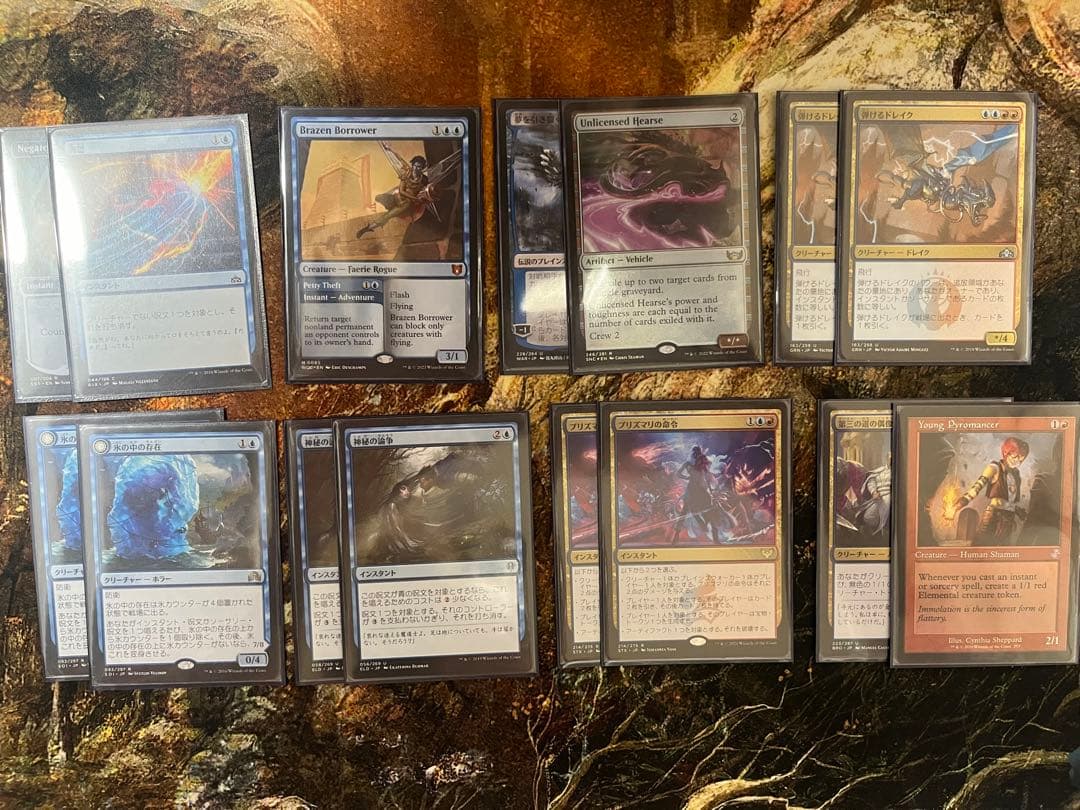 mtg イゼットフェニックス　デッキセット　サイドボード・調整パーツ付き