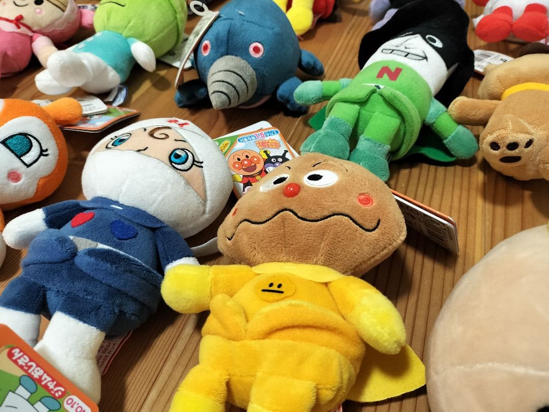 アンパンマン プリちいビーンズ タグ付き 28体