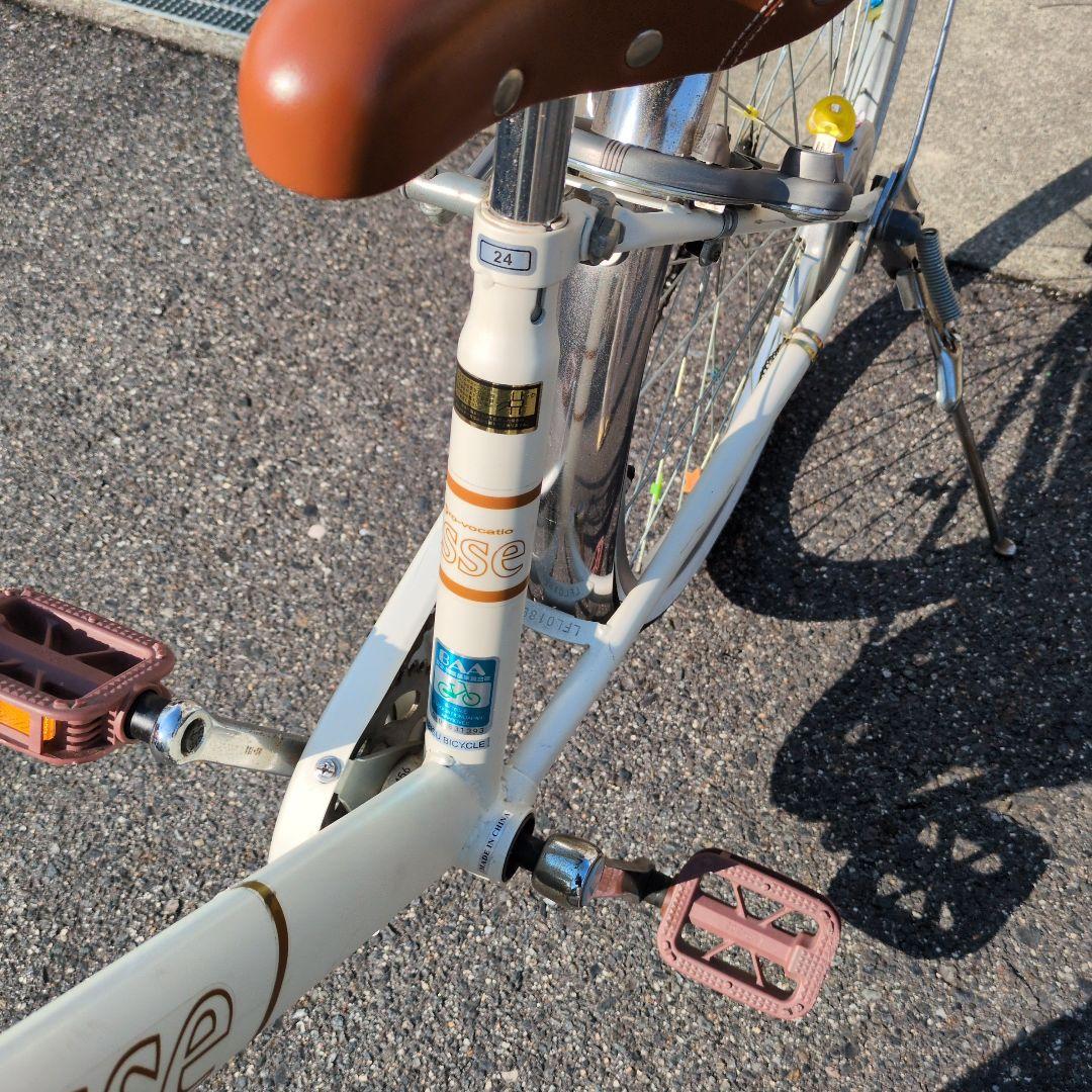 【引取限定】esse エビス自転車　24インチ