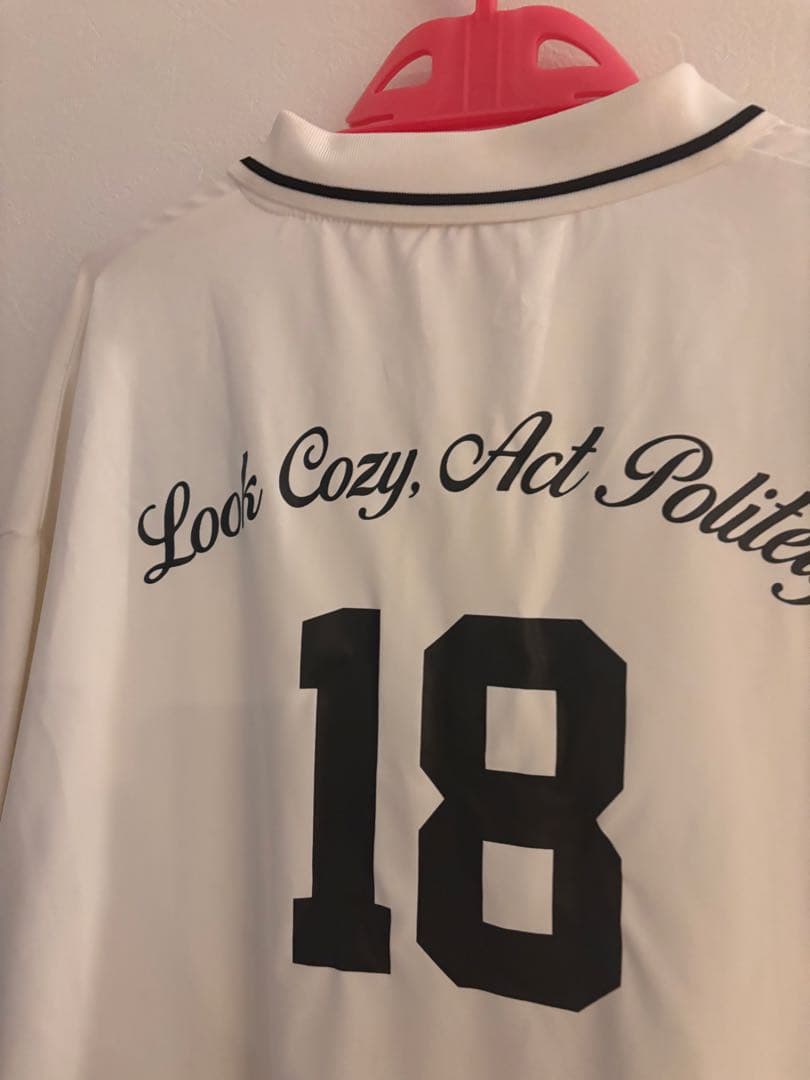 ローカルゴルフ　Local GOLF 2way Game Shirt White