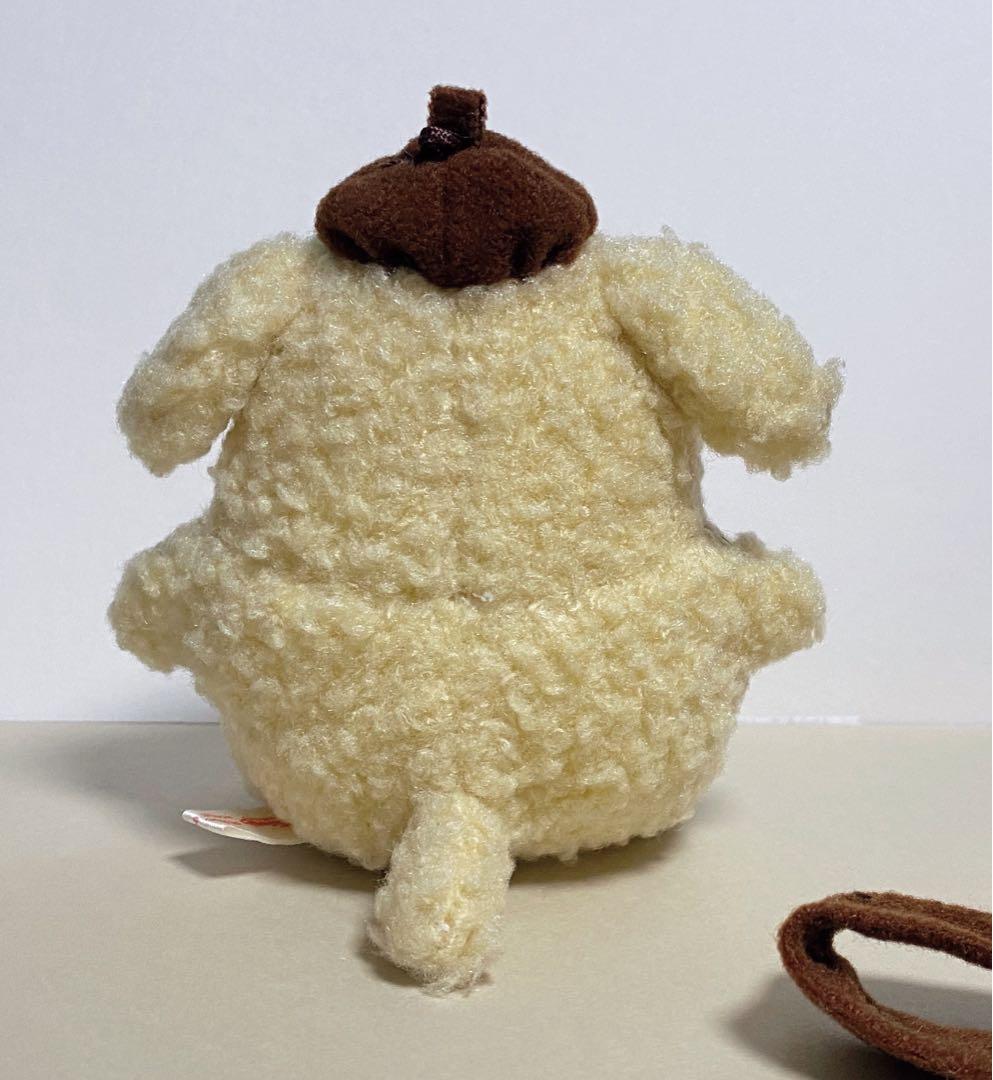 サンリオ　ポムポムプリン　初期　レトロ　ぬいぐるみ　マスコット　キーホルダー