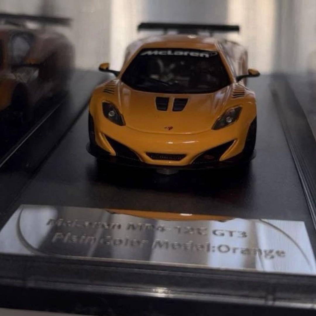 McLaren P1 1/43スケール マクラーレン4-12C GT3 オレンジ