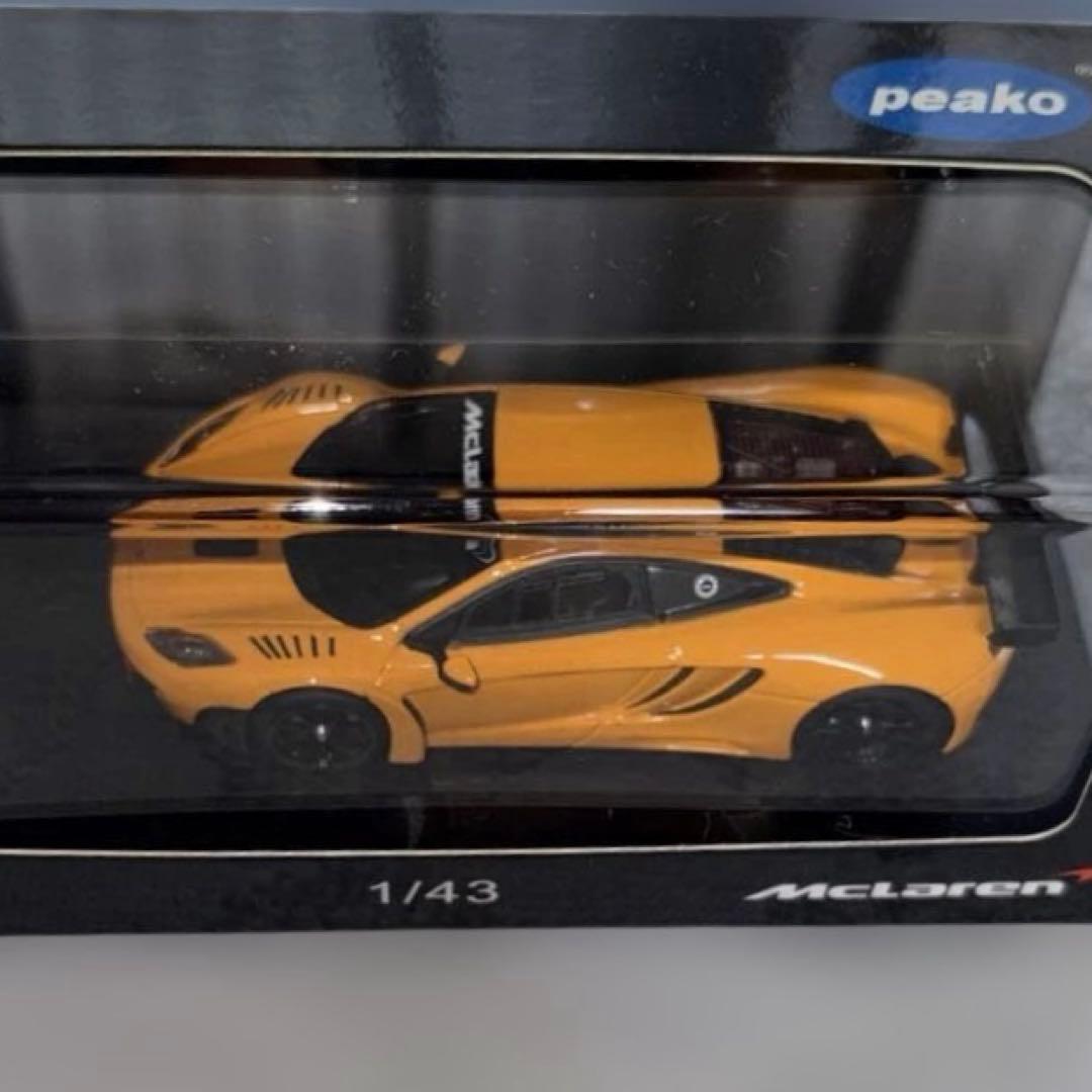 McLaren P1 1/43スケール マクラーレン4-12C GT3 オレンジ