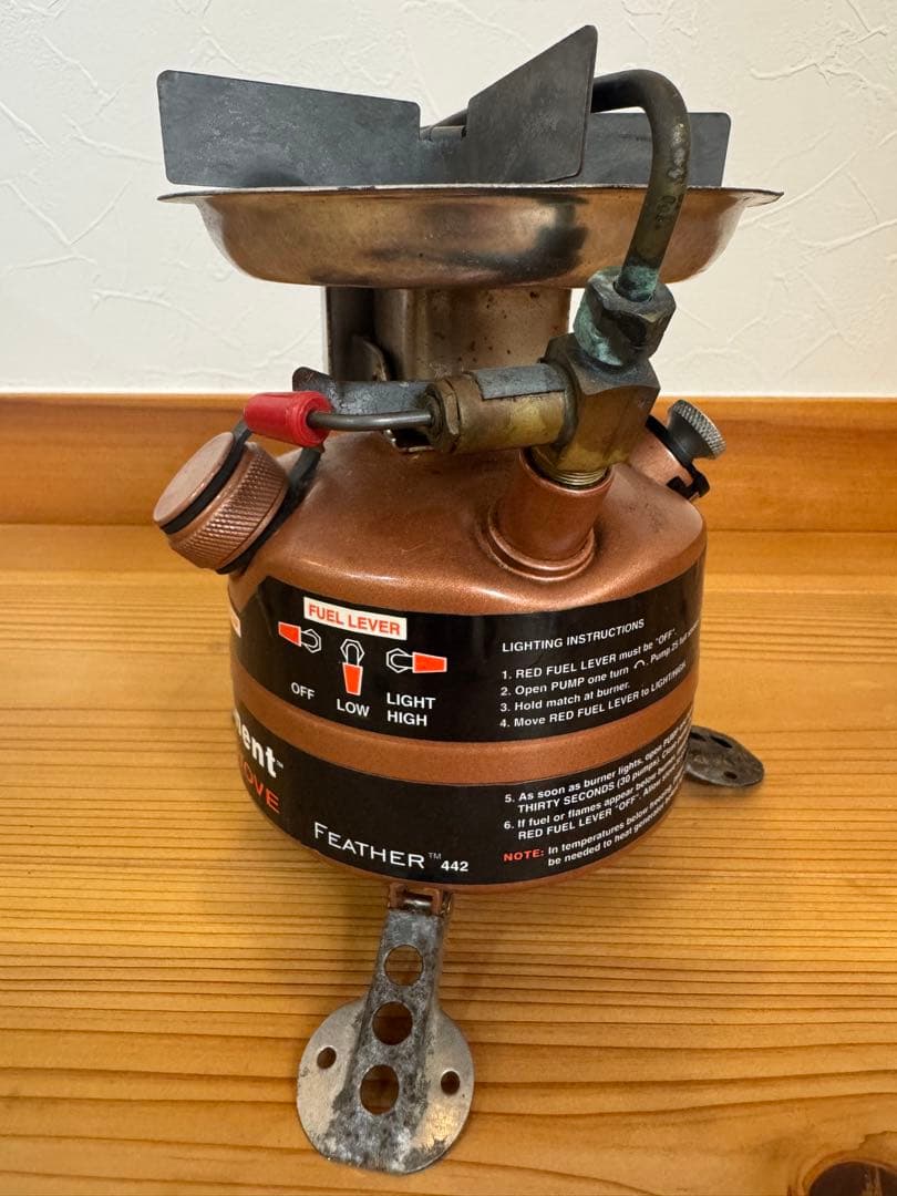 コールマン Exponent デュアルフューエル ストーブ現状品 要メンテナンス