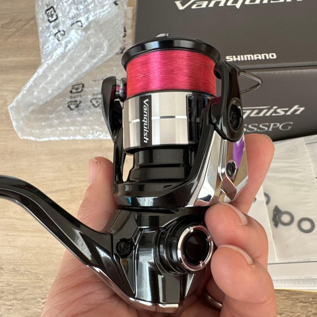 美品SHIMANO 23ヴァンキッシュ 1000SSSPG スピニングリール