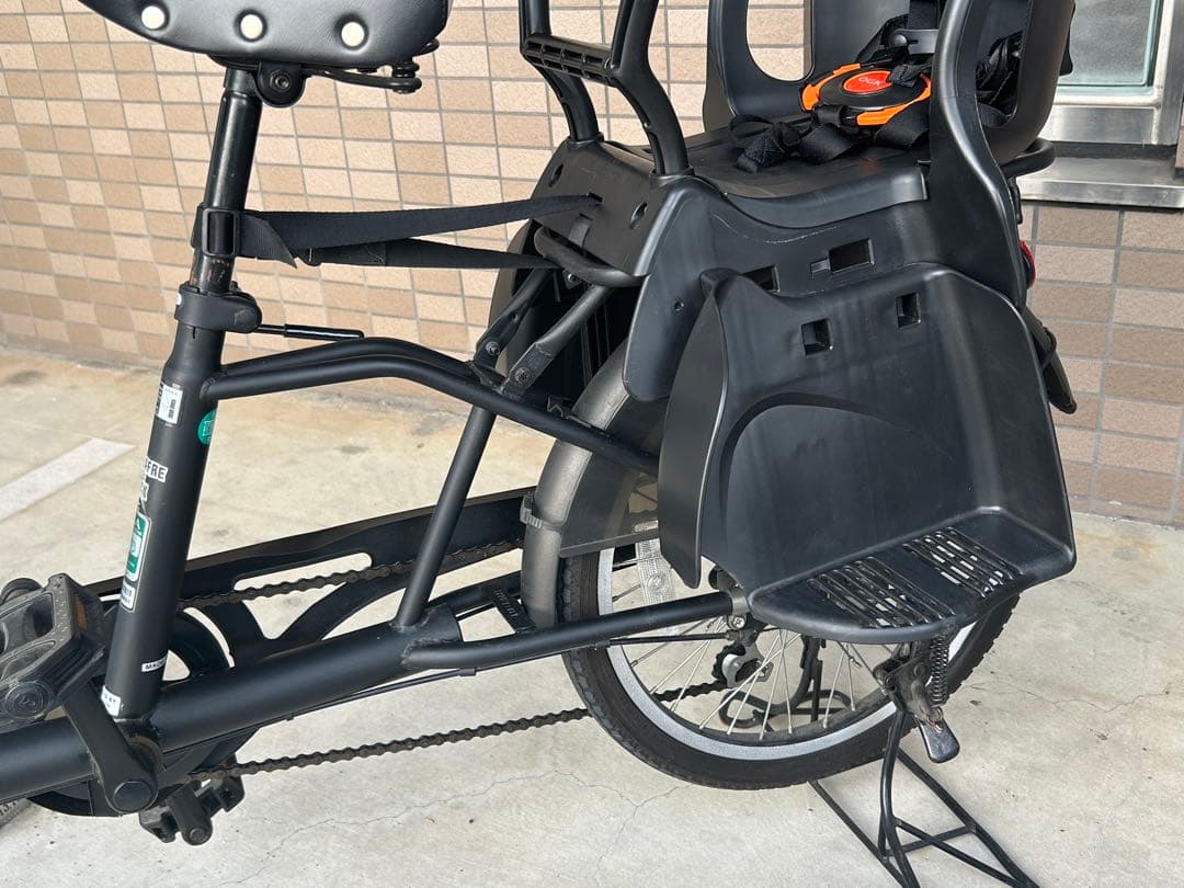 ママフレロック 前後チャイルドシート付き変速機自転車/子供,幼稚園,幼児二人乗り