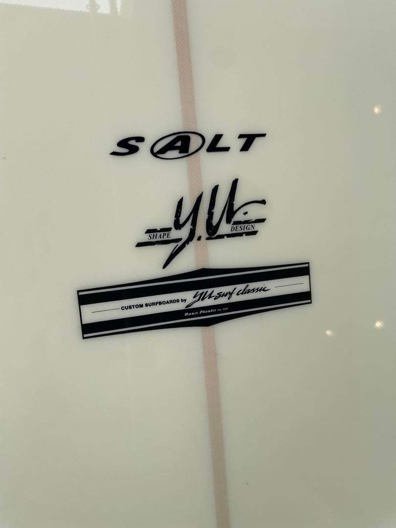 【美品】【手渡し】本人シェイプ yu surf ロングボード　サーフ