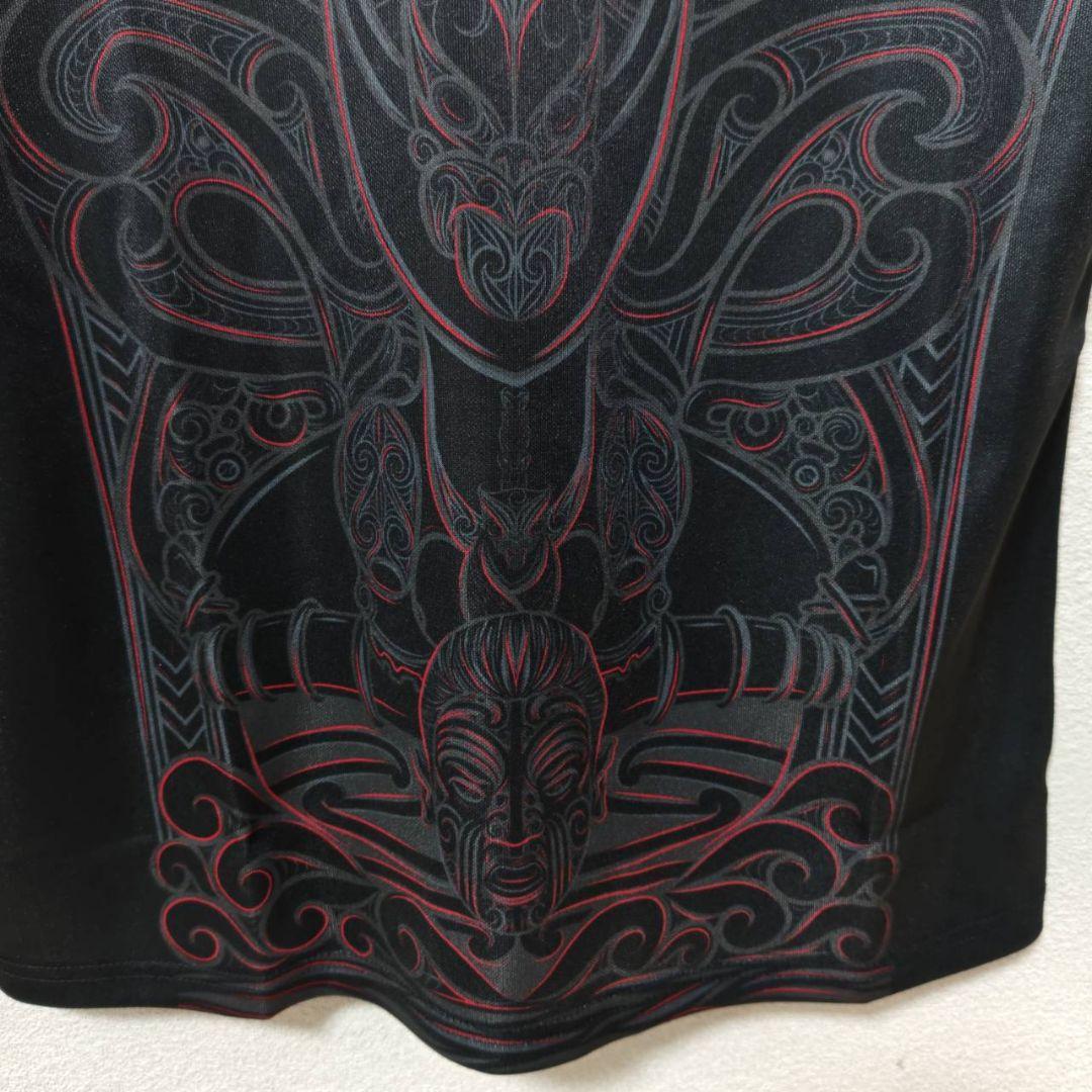 【美品】アディダス マオリオールブラックス ラガーシャツ L