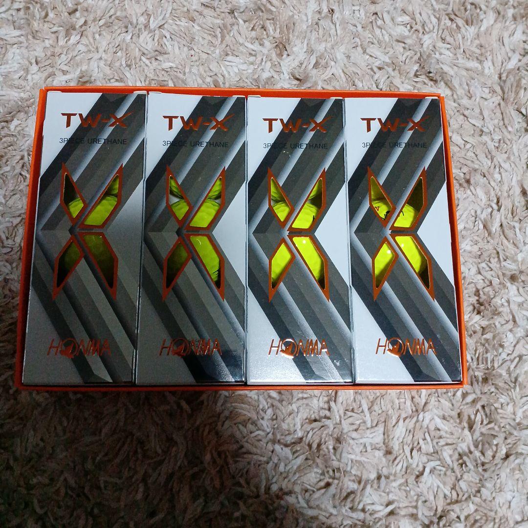 HONMA TW-X 3ピースゴルフボール 1ダース12コ入り