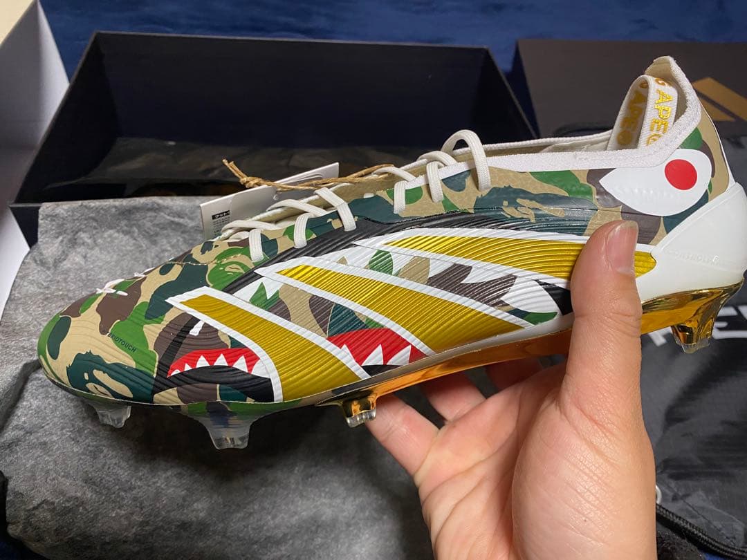 シューズ adidas Predator Elite FT FG BAPE 27.5cm