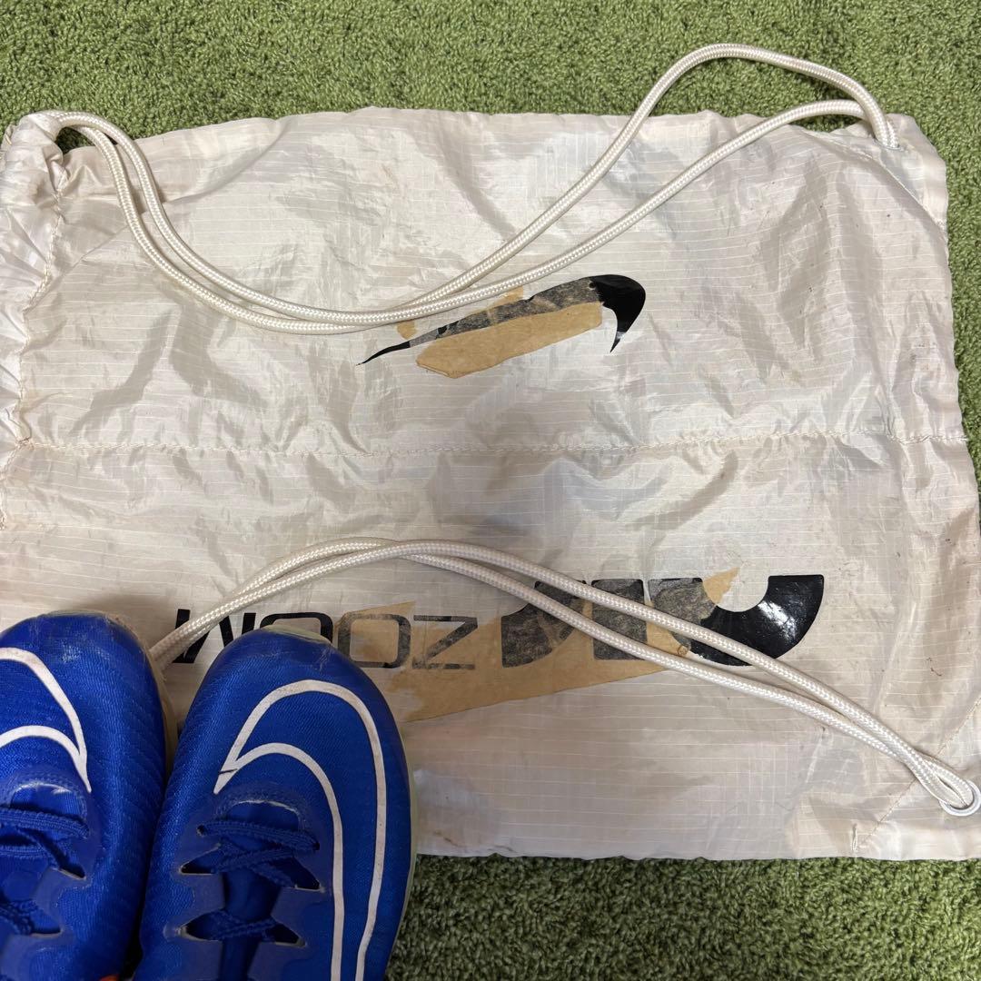 【26.5cm】Nike エアズームマックスフライ　青色　パンク無し