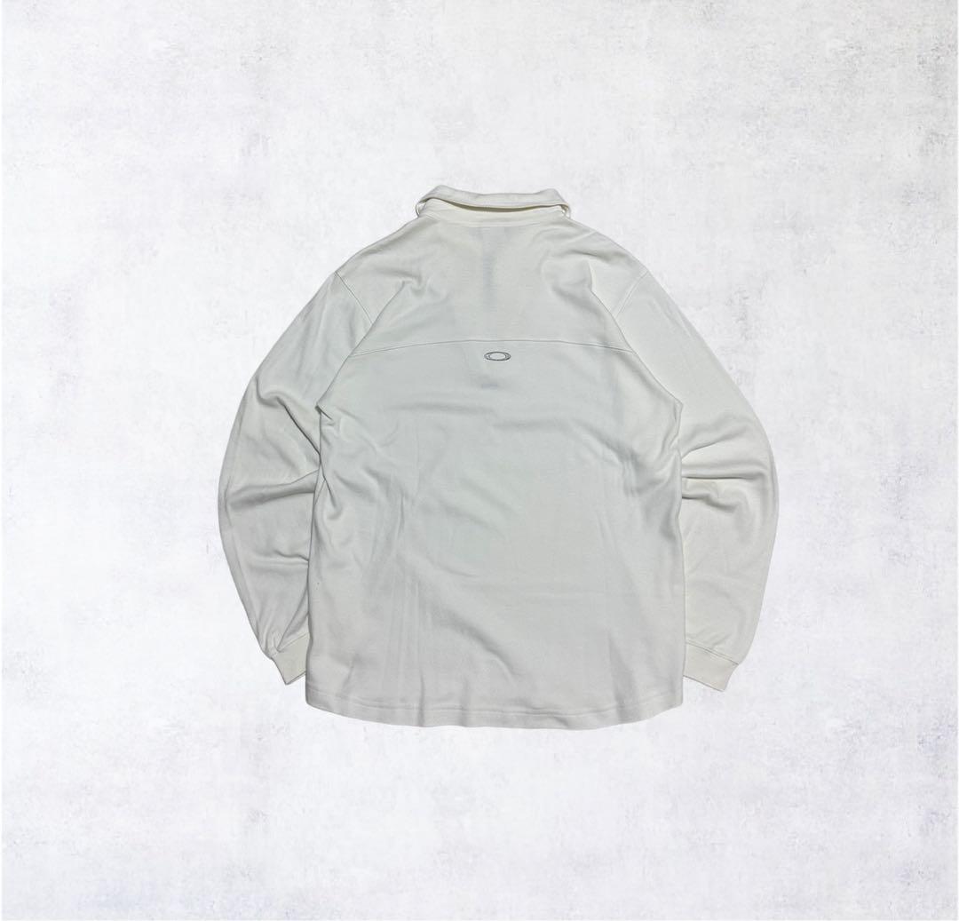 90s 00s Oakley half-zip ハーフジップ 赤タグ Y2K