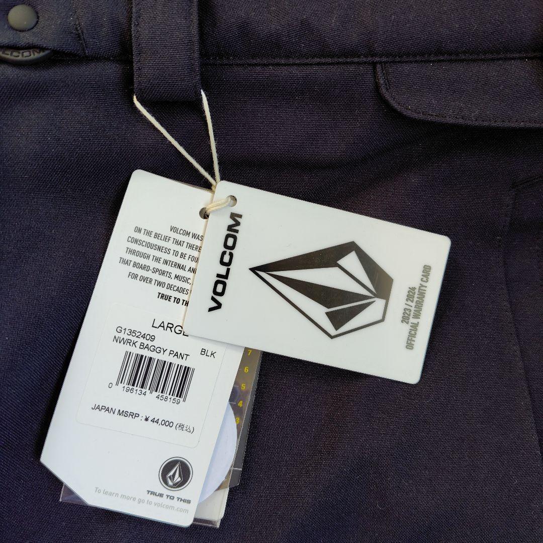VOLCOM ボルコム　スノボーパンツ　防水パンツ　ブラック　LARGE