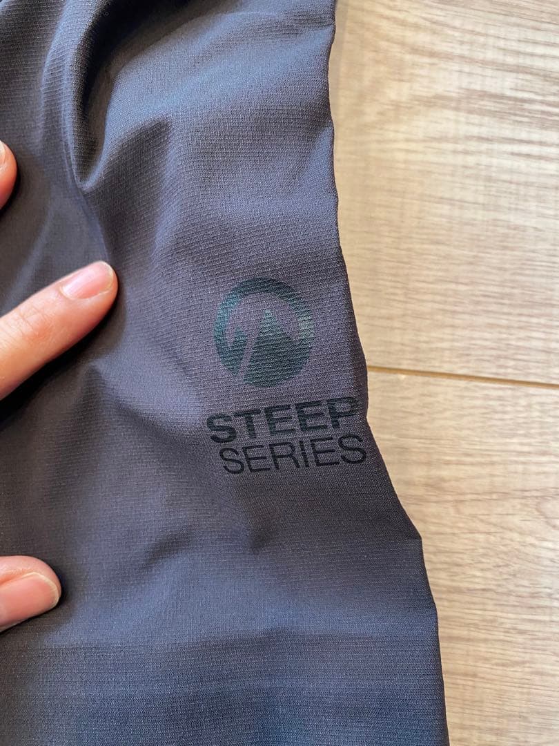 未使用ノースフェイスsteep seriesスノーボードパンツパンツS灰