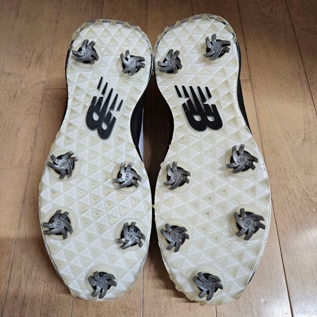 まぁくす【美品】New Balance ゴルフシューズ BOAシステム付き