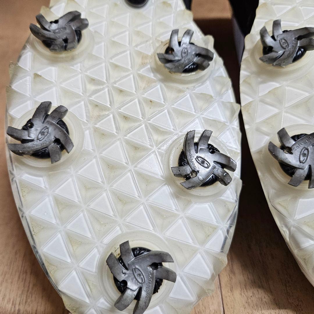 まぁくす【美品】New Balance ゴルフシューズ BOAシステム付き
