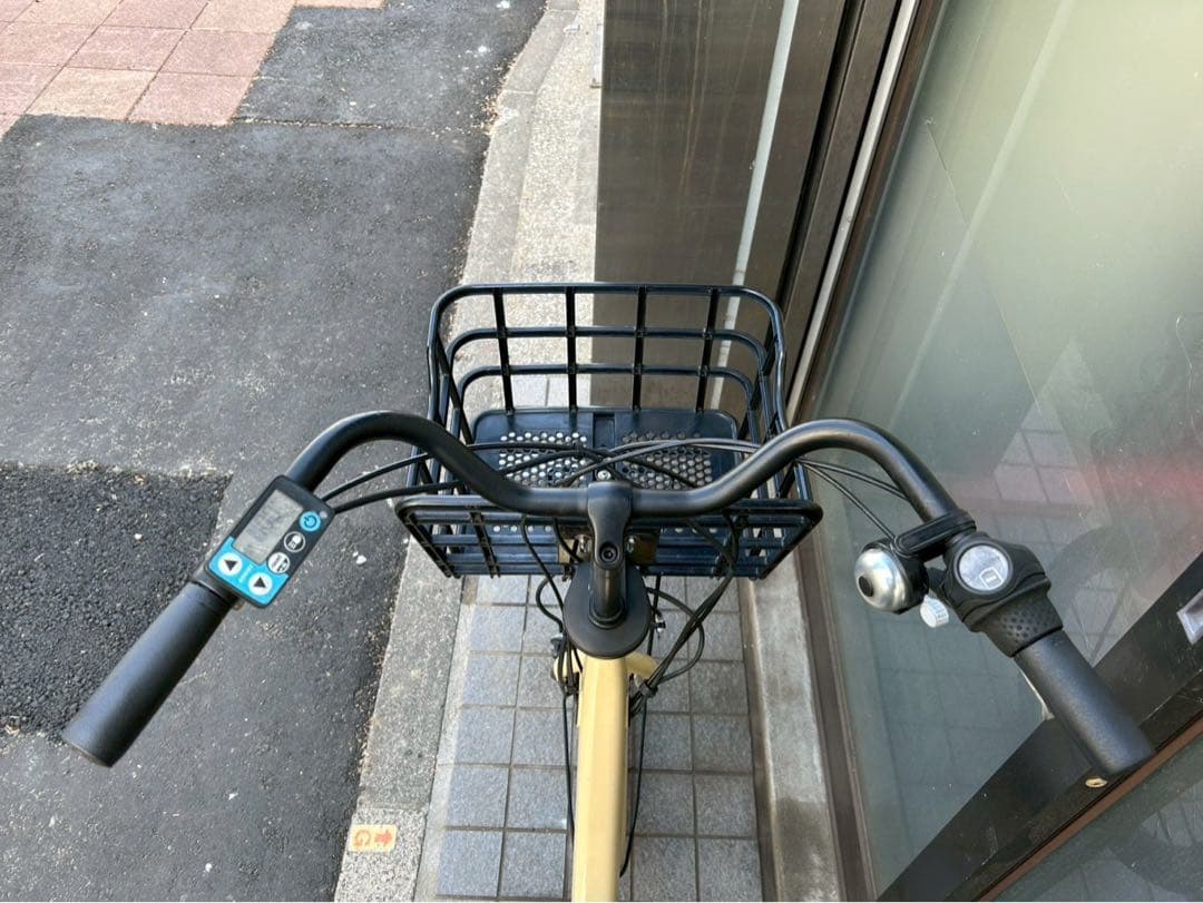 中古電動自転車 ヤマハ パス バビーun 20インチ ベージュ №3650