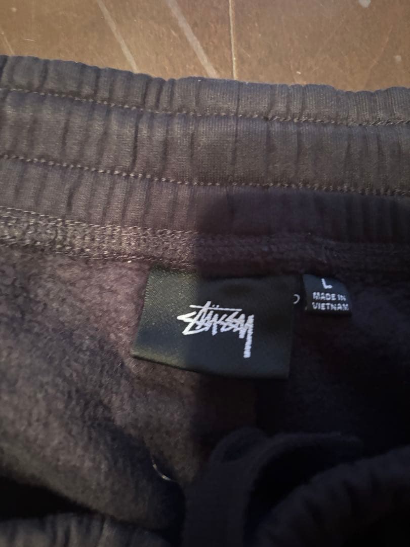 STUSSY スポーツ スウェットパンツ ブラック