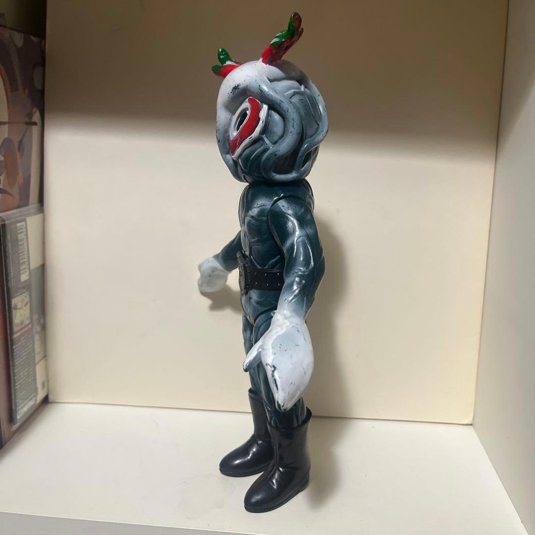 旧バンダイ製 仮面ライダー トリカブト ソフビ フィギュア 当時物 怪人
