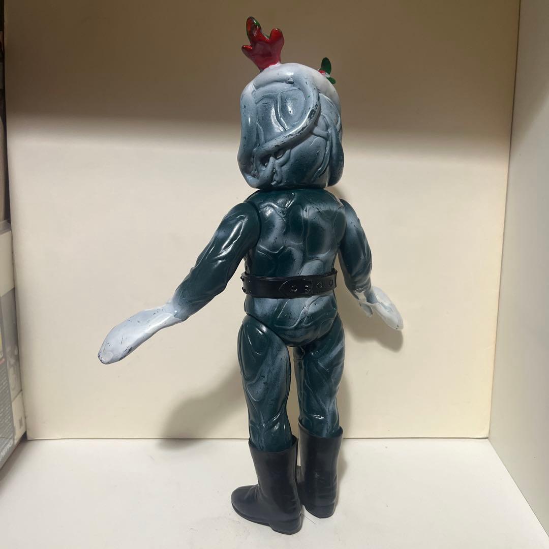 旧バンダイ製 仮面ライダー トリカブト ソフビ フィギュア 当時物 怪人