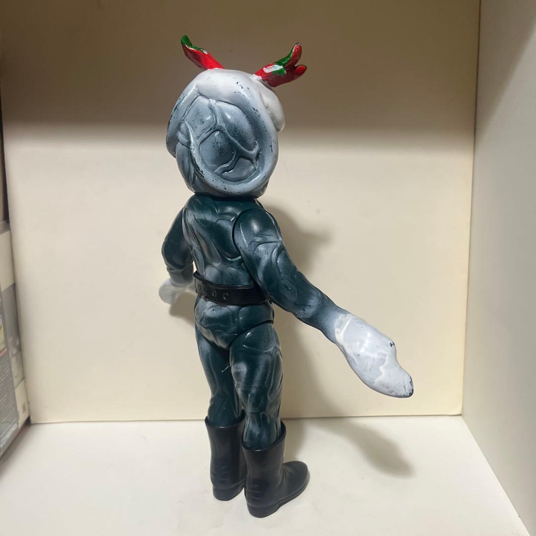 旧バンダイ製 仮面ライダー トリカブト ソフビ フィギュア 当時物 怪人