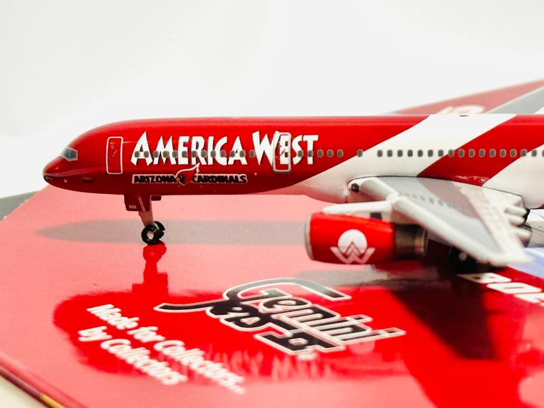 Gemini 1/400 B757-200 アメリカウェスト カージナルス塗装