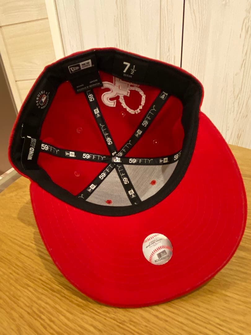 NEW ERA WIND AND SEAコラボ　エンジェルス　サイズ7 1/2