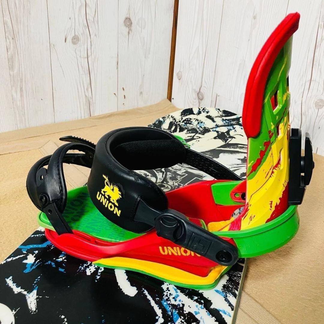 【希少】FTWO×UNION スノーボード&ビンディング 150cm グラトリ
