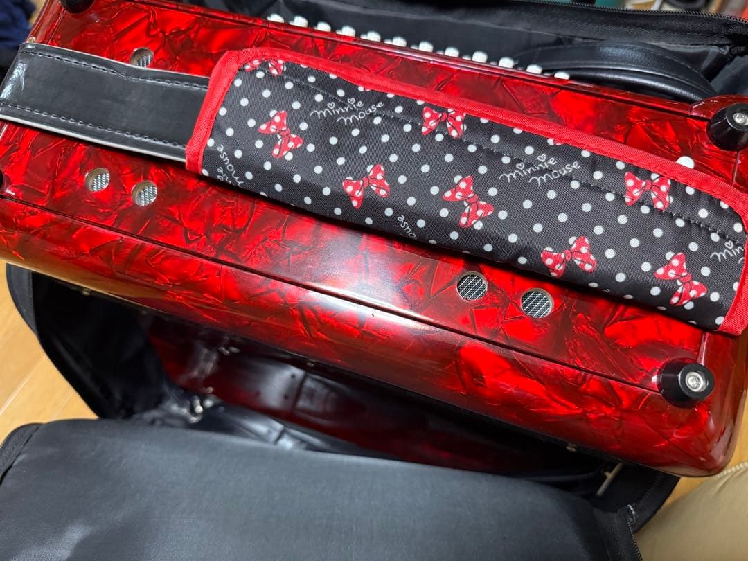 美品⭐︎トンボ Grandaile GT-60⭐︎アコーディオン赤（ケース付）
