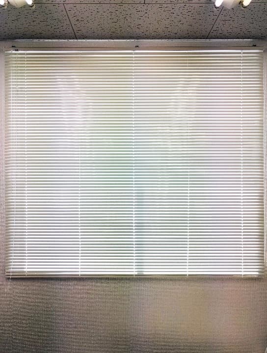【２点】タチカワ　アルミブラインド　アイボリー(幅150cm、高さ175cm)