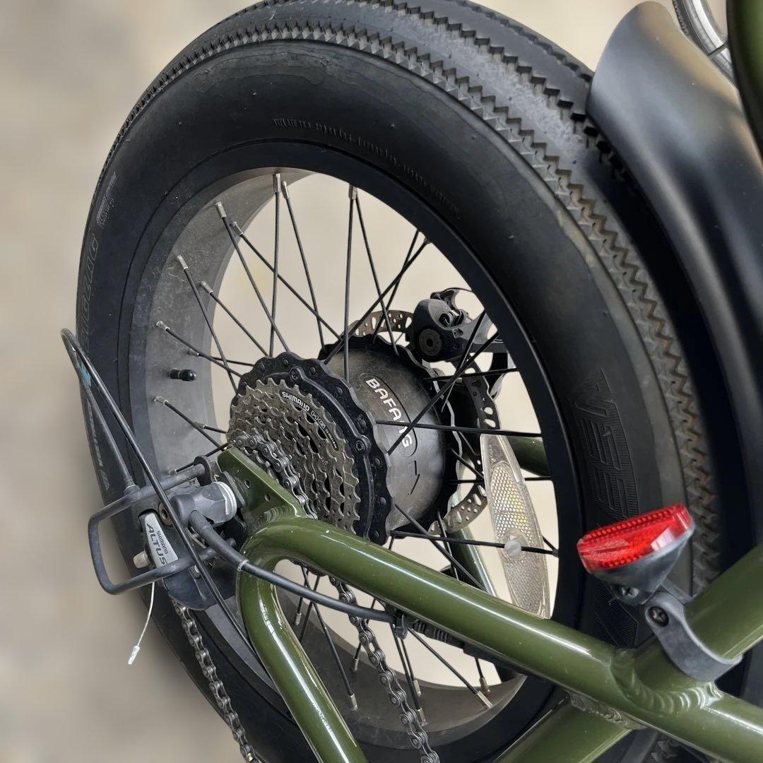 KBRONX BUGGY 電動アシスト自転車 グリーン カーキ