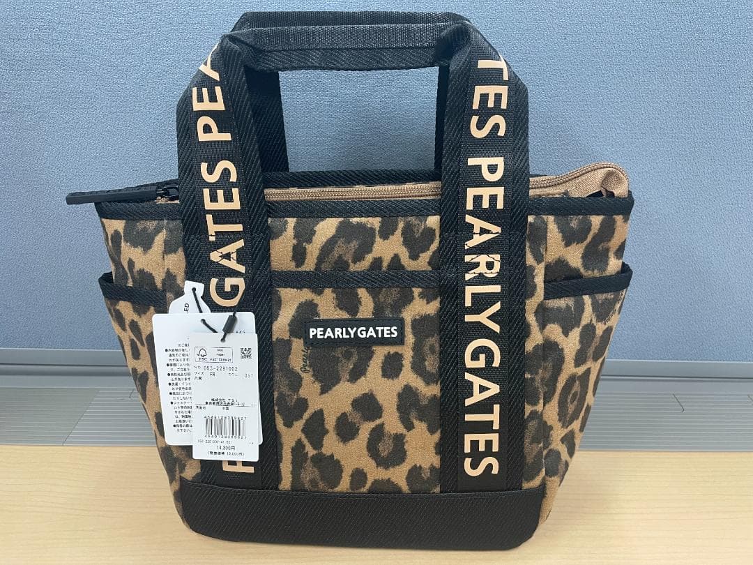 【未使用品】PEARLY GATES ヒョウ柄 カートバッグ