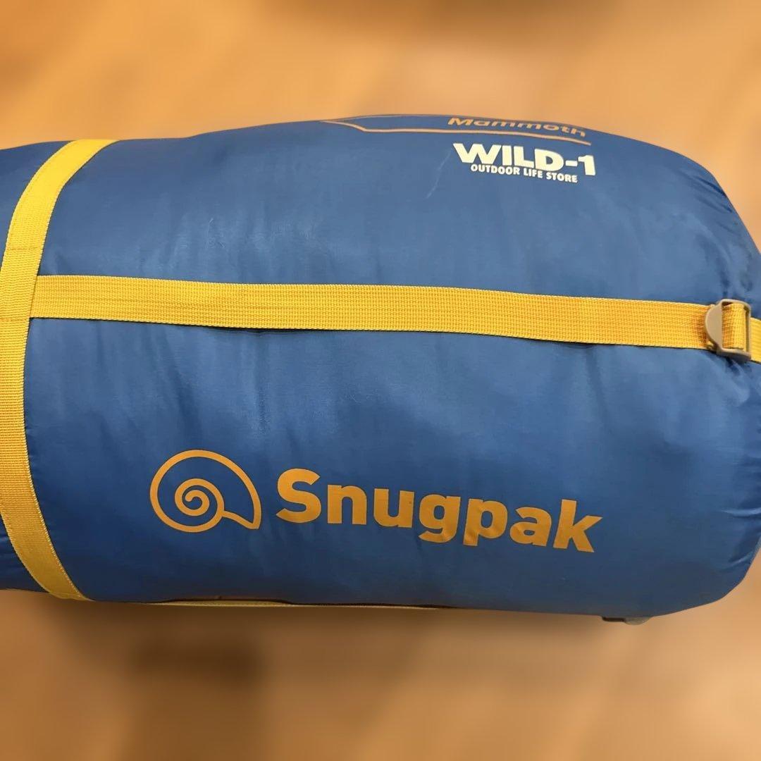 Snugpak スナグパック　マンモス　ワイルドワン　大型シュラフ、マット車中泊