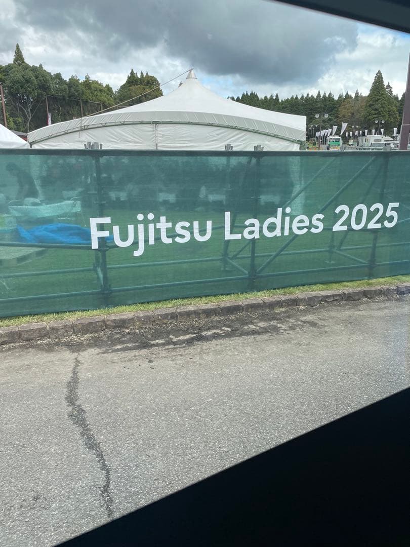女子プロゴルフ　JLPGA 渋野日向子 直筆サイン色紙　富士通レディース2025