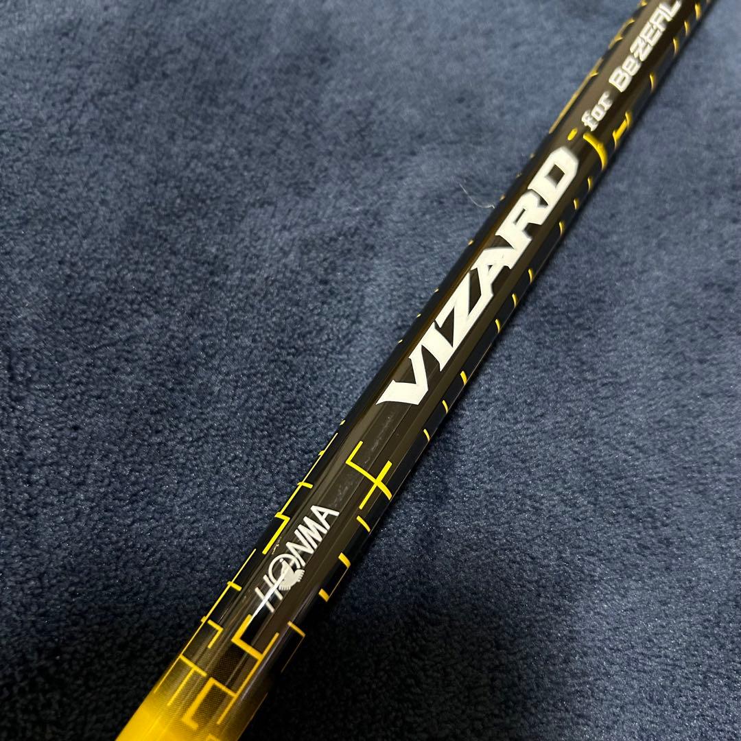 優しく飛ばす！HONMA BEZEAL9.5度　VIZARD 48 S HC付き