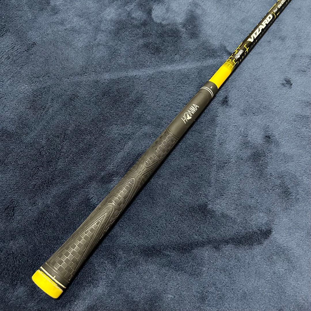 優しく飛ばす！HONMA BEZEAL9.5度　VIZARD 48 S HC付き