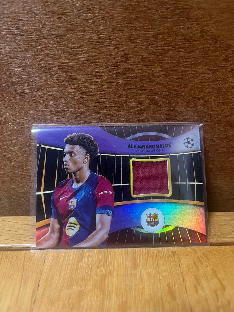 TOPPS ペドリ・クンデ・バルデ　ジャージカード