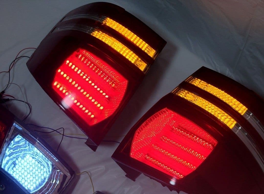 10 アルファード 後期 アクリル LED テールランプ 純正