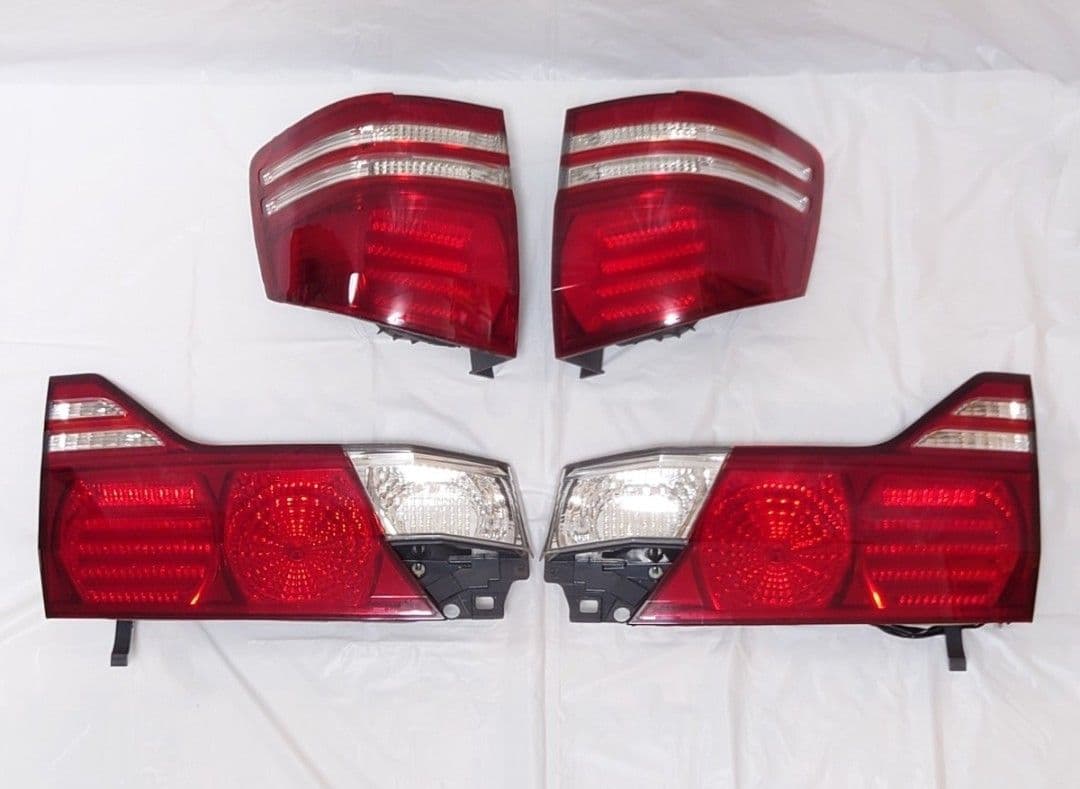 10 アルファード 後期 アクリル LED テールランプ 純正