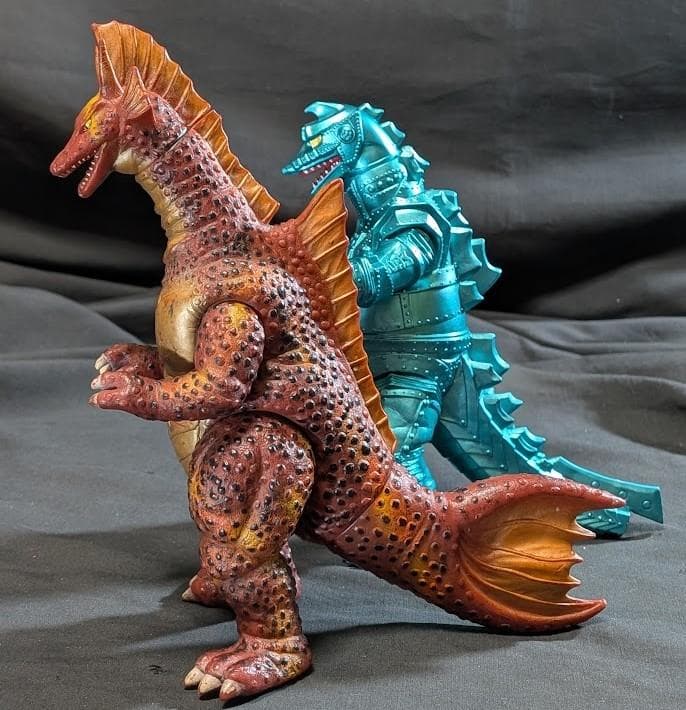 メカゴジラ・メタリック＆チタノザウルス（バンダイ）ムービーモンスター２体セット