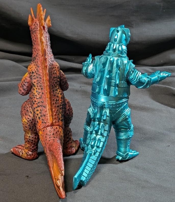 メカゴジラ・メタリック＆チタノザウルス（バンダイ）ムービーモンスター２体セット