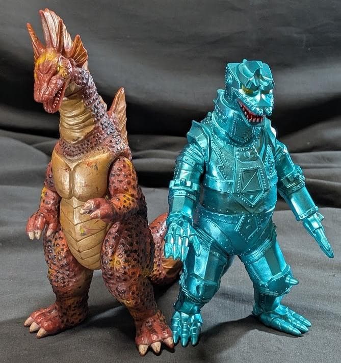 メカゴジラ・メタリック＆チタノザウルス（バンダイ）ムービーモンスター２体セット