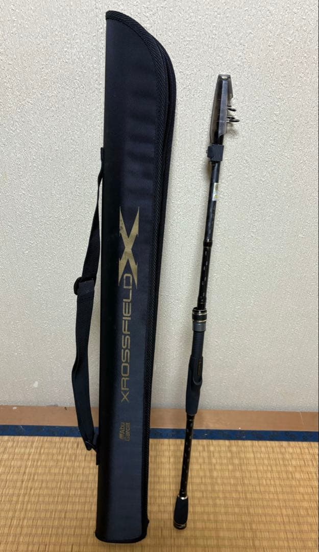 【ピンクスパイダー】アブガルシア　クロスフィールド8.6ft 振出し