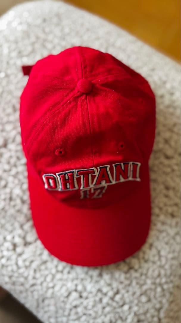 エンジェルス　 OHTANI 17 レッド 野球帽 激レア品