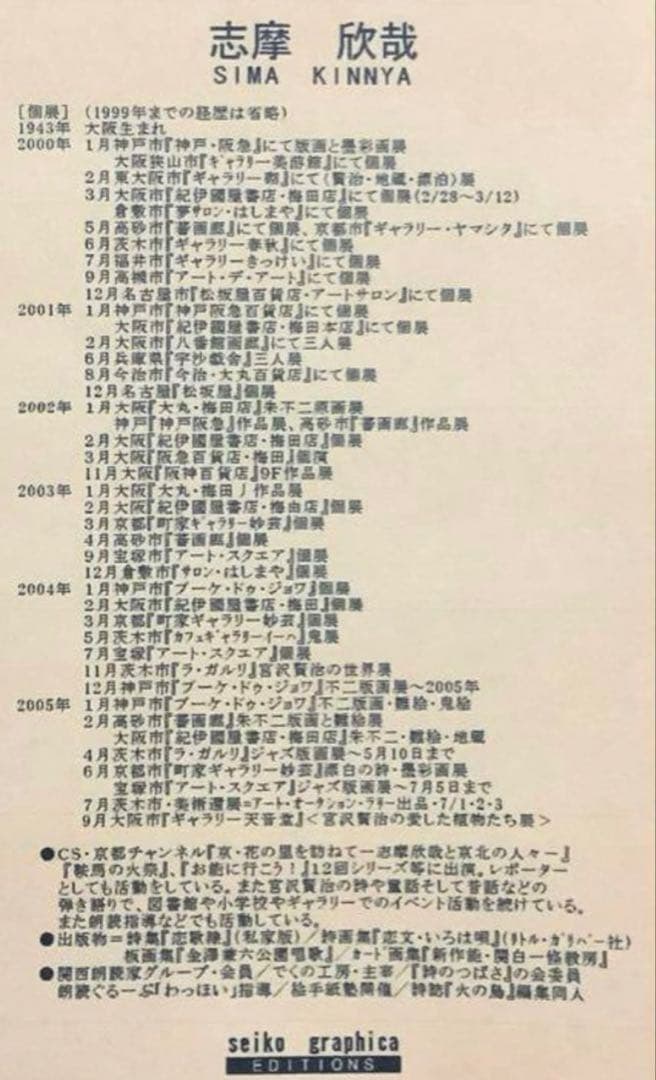 絵画・額縁・版画・志摩欣哉・