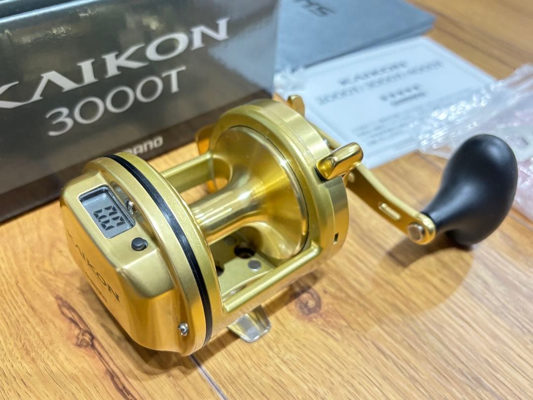 未使用　付属品完備　シマノ　15 海魂　3000T　SHIMANO　カイコン
