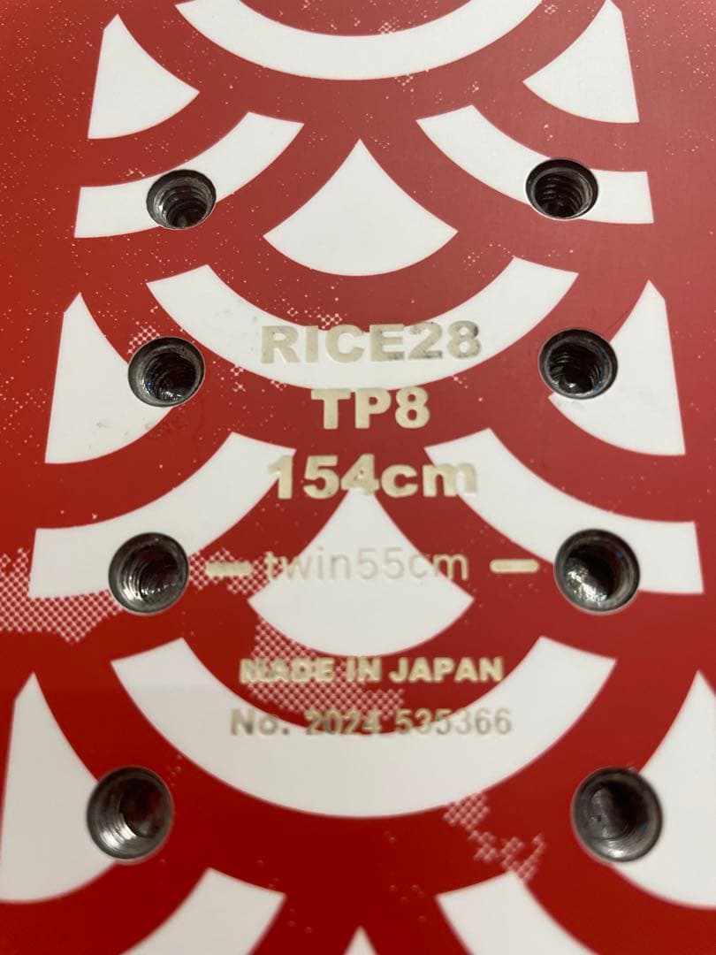 TP8スノーボード 154cm 24-25モデル