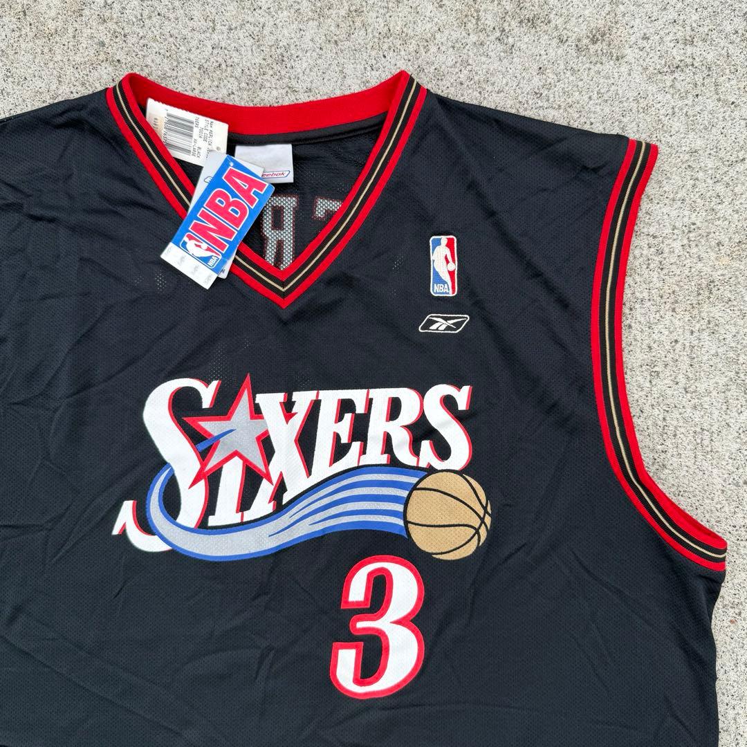 90s dead stock sixers 3番　iverson nba